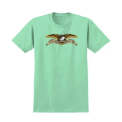 Antihero Eagle T-Shirt Mint Green/Black/Multi