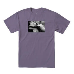 Color Bars Love Will Tear Us Apart T-Shirt - Grape