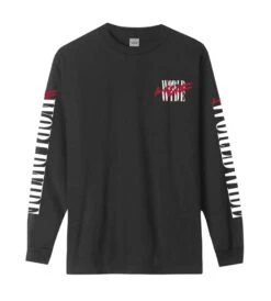 HUF Action Hero Long Sleeve T-Shirt - Black