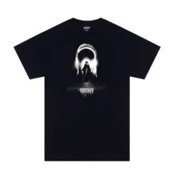 Hockey Elk Heart T-Shirt - Black