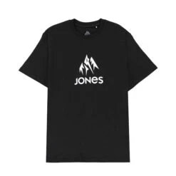 Jones Men's Truckee Organic T-Shirt Stealth Black 2024