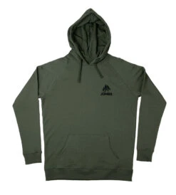 Jones Men's Truckee Pullover Oganic Cotton Hoody -Green 2022