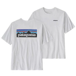Patagonia Men's P-6 Logo Responsibili-Tee White 2024
