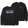 Patagonia P-6 Logo Uprisal Crew Sweatshirt Black 2024 -Bold Style Apparel Shop Patagona P 6 Logo Uprisal Crew Sweatshirt Black 2024