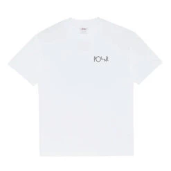 Polar Skorsten Fill Logo T-Shirt White