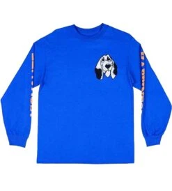 Quasi Happiness Long Sleeve T-Shirt - Royal