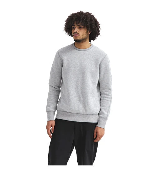 Reigning Champ Tiger Fleece 80/20 Crewneck Light Grey 5 Reigning Champ Tiger Fleece 80/20 Crewneck Light Grey - Image 3