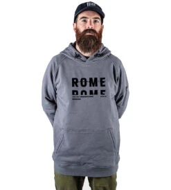 Rome Riding Hoodie - Gray 2022 -Bold Style Apparel Shop Rome Riding Hoodie Gray 2022 1