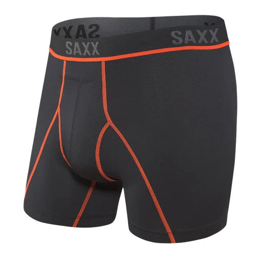 Saxx Kinetic L-C Mesh BB - Black/Vermillion 3 Saxx Kinetic L-C Mesh BB - Black/Vermillion