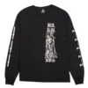 Skull Skates BA.KU Beast Of Gevaudan Long Sleeve T-Shirt - Black -Bold Style Apparel Shop Skull Skates BA.KU Beast of Gevaudan Long Sleeve T Shirt Black