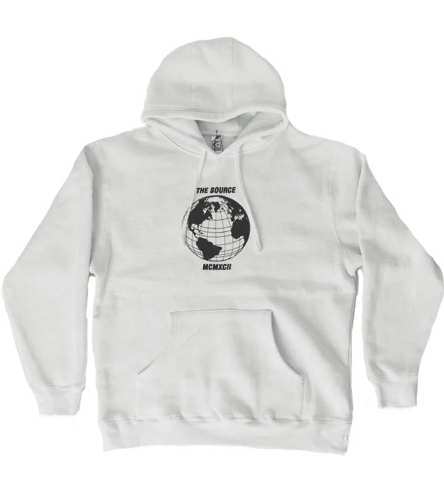 Source One World Hoodie - White 3 Source One World Hoodie - White