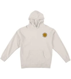 Spitfire Classic 87 Swirl Hoodie - Bone/Brown Gold