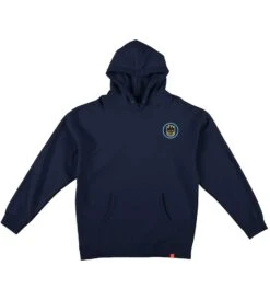 Spitfire Classic Swirl Fade Hoodie - Navy/Navy Yellow