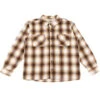 Taikan Heavyweight Plaid Button Shirt Brown -Bold Style Apparel Shop Taikan Heavyweight Plaid Button Shirt Brown
