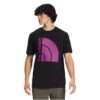 The North Face Jumbo Half Dome T-Shirt Black/Purple -Bold Style Apparel Shop The North Face Jumbo Half Dome T Shirt Black Purple