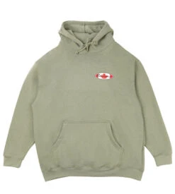 The Source Heavyweight OG Leaf Hooded Sweatshirt Sage