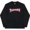 Thrasher Possessed Logo Long Sleeve T-Shirt - Black -Bold Style Apparel Shop Thrasher Possessed Logo Long Sleeve T Shirt Black
