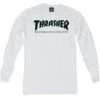 Thrasher Skate Mag Long Sleeve T-Shirt - White -Bold Style Apparel Shop Thrasher Skate Mag Long Sleeve T shirt White