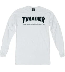 Thrasher Skate Mag Long Sleeve T-Shirt - White