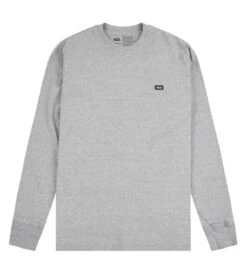 Vans Off The Wall Classic Long Sleeve T-Shirt - Athletic Heather Grey