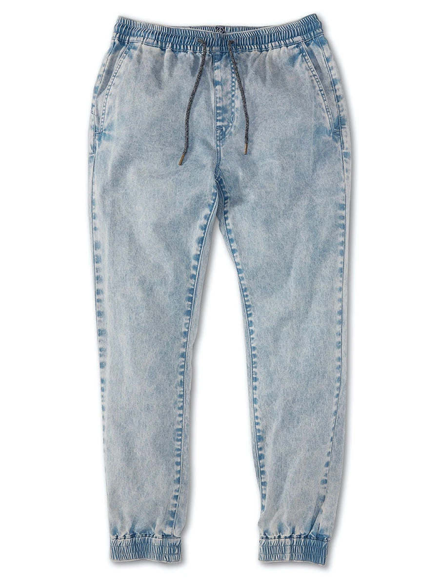 Volcom Men's Frickin Slim Jogger - Cloud Blue 3 Volcom Men's Frickin Slim Jogger - Cloud Blue