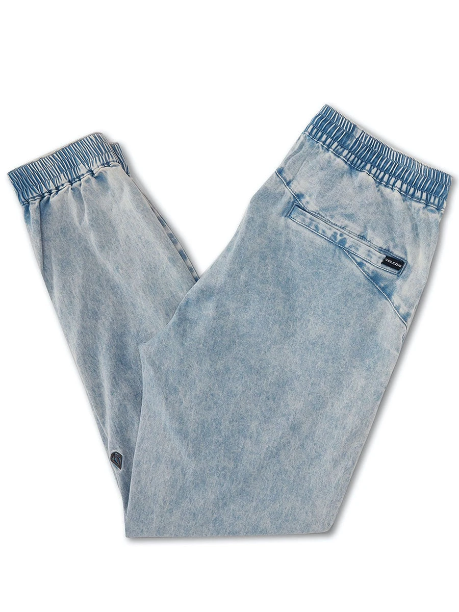 Volcom Men's Frickin Slim Jogger - Cloud Blue 4 Volcom Men's Frickin Slim Jogger - Cloud Blue - Image 2