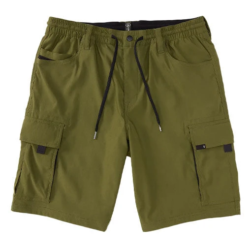 Volcom Skate Vitals Cargo Hybrid Short 21 Military 3 Volcom Skate Vitals Cargo Hybrid Short 21 Military