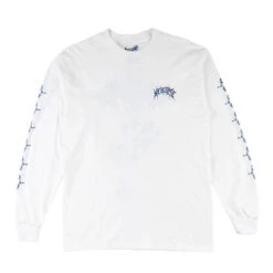 Welcome Angel Long Sleeve T-Shirt - White